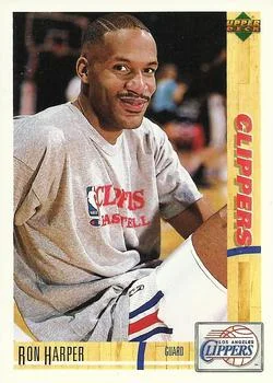 1991-92 Upper Deck Italian Ron Harper #62 card image