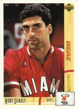 1991-92 Upper Deck Italian Rony Seikaly #68 card image