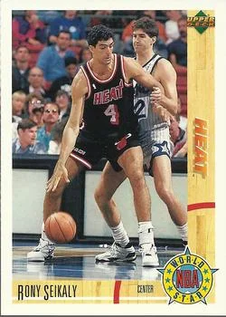 1991-92 Upper Deck Italian Rony Seikaly WS #198 card image