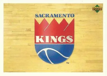 1991-92 Upper Deck Italian Sacramento Kings Logo #153 card image