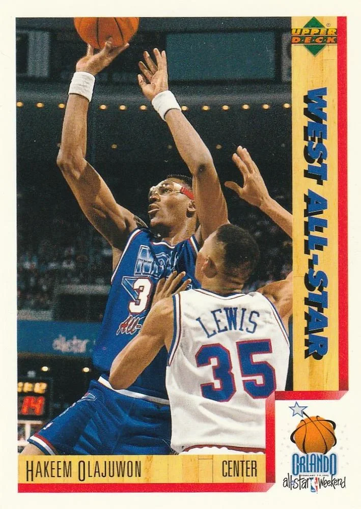 1991-92 Upper Deck Italian VAR: Hologram on back is 1993 style (Upper Deck text and diamond logo) #AS , VAR card image