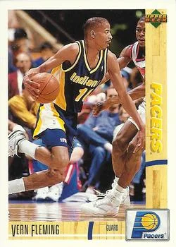 1991-92 Upper Deck Italian Vern Fleming #58 card image
