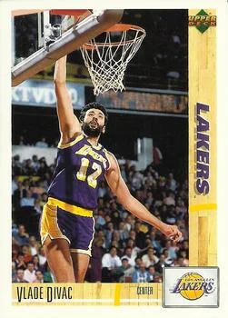 1991-92 Upper Deck Italian Vlade Divac #64 card image