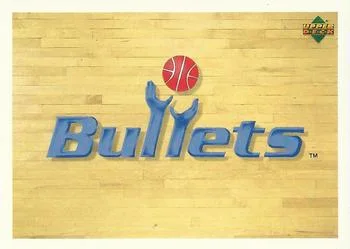 1991-92 Upper Deck Italian Washington Bullets Logo #157 card image