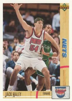 1991-92 Upper Deck Jack Haley #317 card image