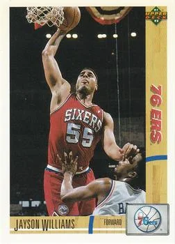 1991-92 Upper Deck Jayson Williams #191 card image