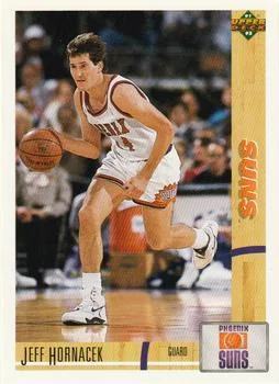 1991-92 Upper Deck Jeff Hornacek #135 card image