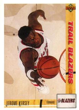 1991-92 Upper Deck Jerome Kersey #277 card image