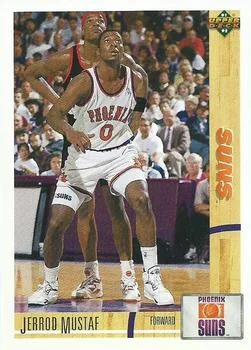 1991-92 Upper Deck Jerrod Mustaf #417 card image
