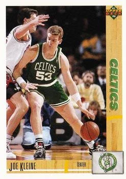 1991-92 Upper Deck Joe Kleine #107 card image