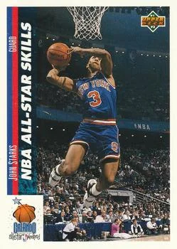 1991-92 Upper Deck John Starks NAS #482 card image