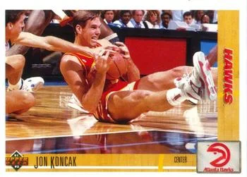 1991-92 Upper Deck Jon Koncak #236 card image