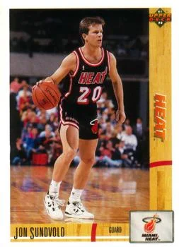 1991-92 Upper Deck Jon Sundvold #291 card image