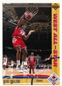 1991-92 Upper Deck Karl Malone #51 card image