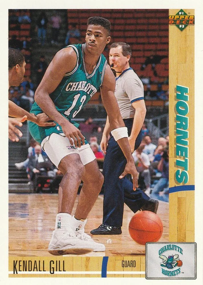 1991-92 Upper Deck Kendall Gill #321 card image