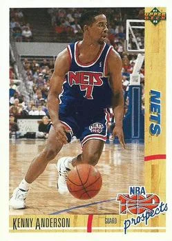 1991-92 Upper Deck Kenny Anderson TP #444 card image