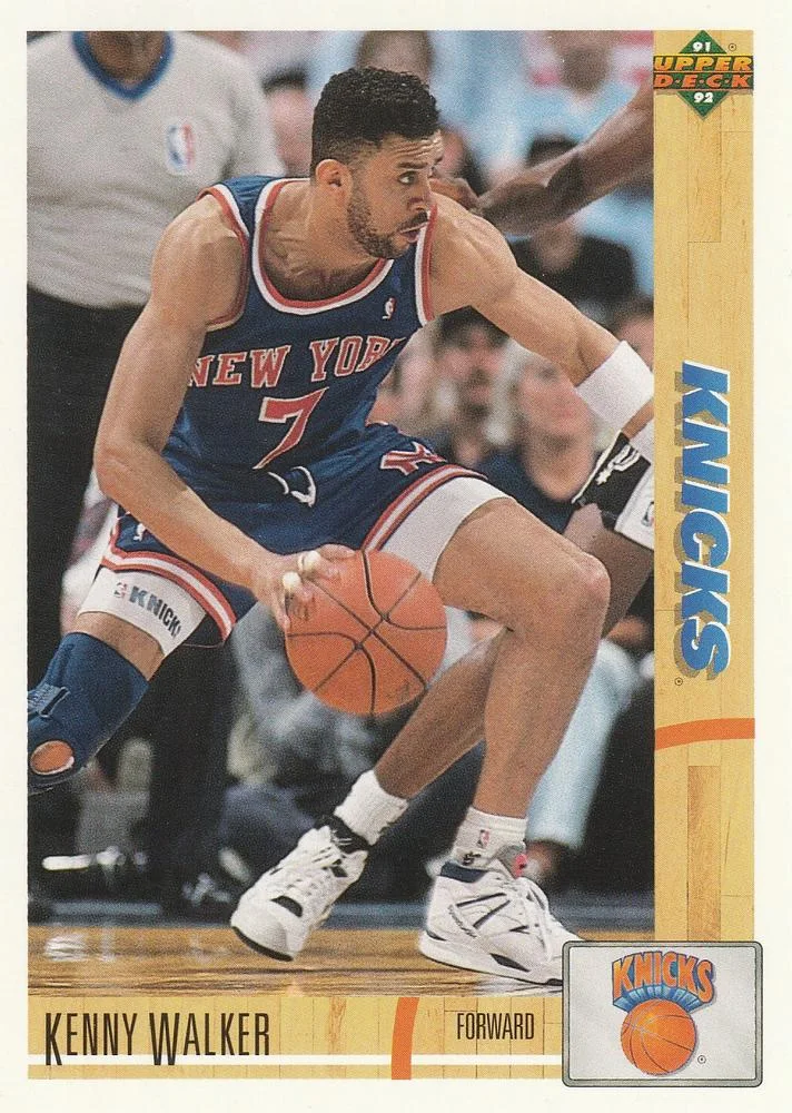 1991-92 Upper Deck Kenny Walker #347 card image