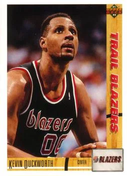 1991-92 Upper Deck Kevin Duckworth #216 card image