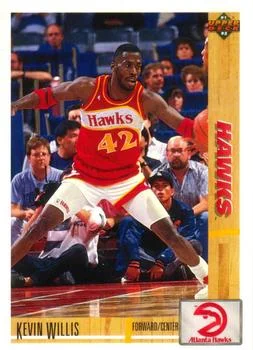 1991-92 Upper Deck Kevin Willis #278 card image
