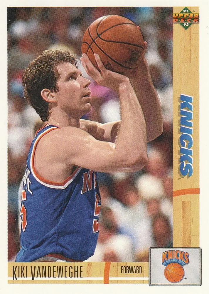 1991-92 Upper Deck Kiki Vandeweghe #323 card image
