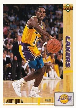 1991-92 Upper Deck Larry Drew #104 card image