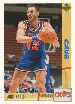 1991-92 Upper Deck Larry Nance #223 card image