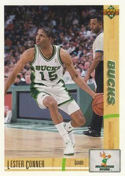 1991-92 Upper Deck Lester Conner #381 card image
