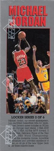 1991-92 Upper Deck Michael Jordan [Locker Series Boxes: Michael Jordan] Locker Series Boxes: #2 card image