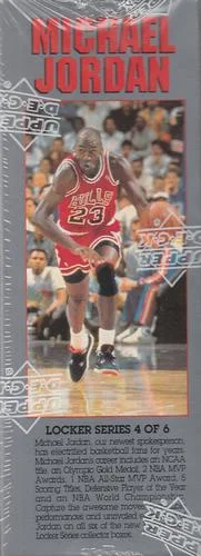 1991-92 Upper Deck Michael Jordan [Locker Series Boxes: Michael Jordan] Locker Series Boxes: #4 card image