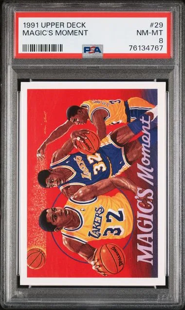 1991-92 Upper Deck Magic Johnson Magic's Moment #29 card image
