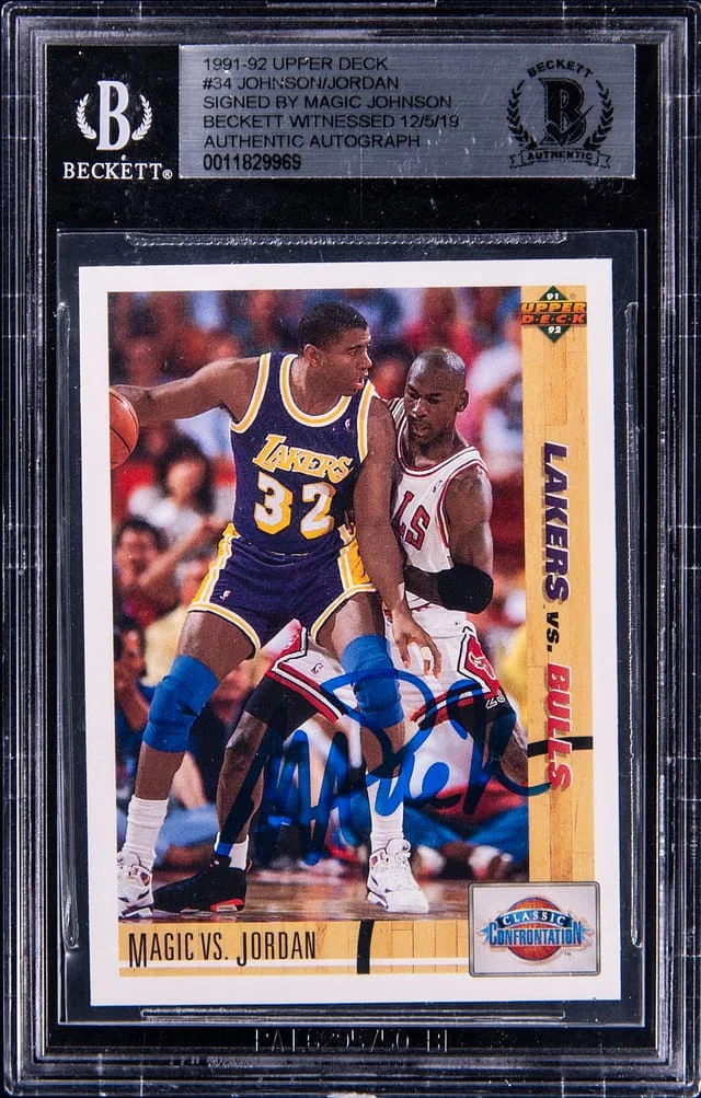 1991-92 Upper Deck Magic Johnson #34 card image