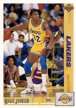 1991-92 Upper Deck Magic Johnson #45 card image