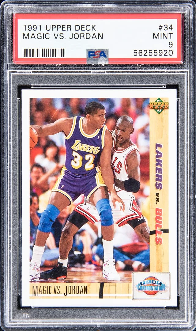 1991-92 Upper Deck Magic Vs. Jordan #34 card image