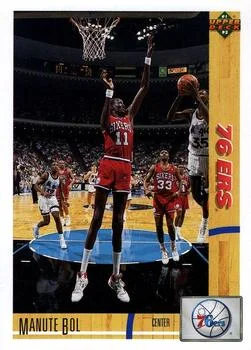 1991-92 Upper Deck Manute Bol #178 card image