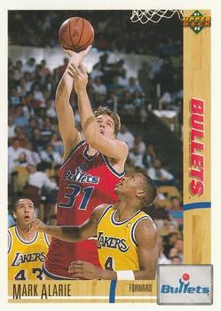 1991-92 Upper Deck Mark Alarie #363 card image