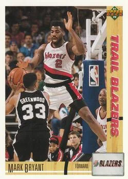 1991-92 Upper Deck Mark Bryant #392 card image