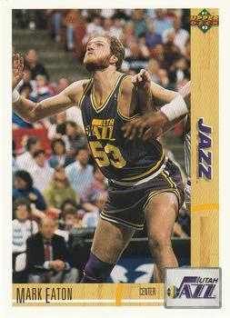 1991-92 Upper Deck Mark Eaton #116 card image