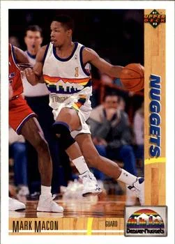 1991-92 Upper Deck Mark Macon #489 card image