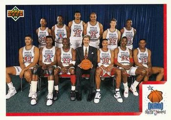 1991-92 Upper Deck Michael Adams / Charles Barkley / Brad Daugherty / Joe Dumars / Patrick Ewing / Phil Jackson / Michael Jordan / Reggie Lewis / Scottie Pippen / Mark Price / Dennis Rodman / Isiah Thomas / Kevin Willis #449 card image