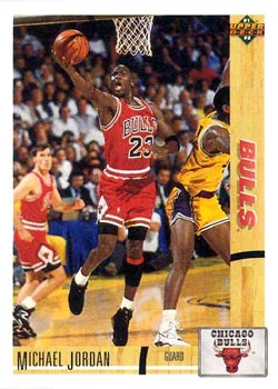 1991-92 Upper Deck Michael Jordan #44 card image