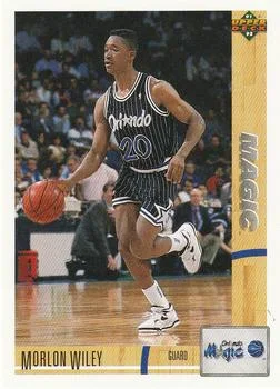 1991-92 Upper Deck Morlon Wiley #26 card image