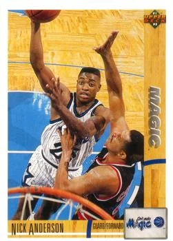 1991-92 Upper Deck Nick Anderson #228 card image