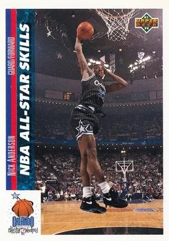 1991-92 Upper Deck Nick Anderson NAS #477 card image