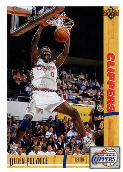 1991-92 Upper Deck Olden Polynice #140 card image