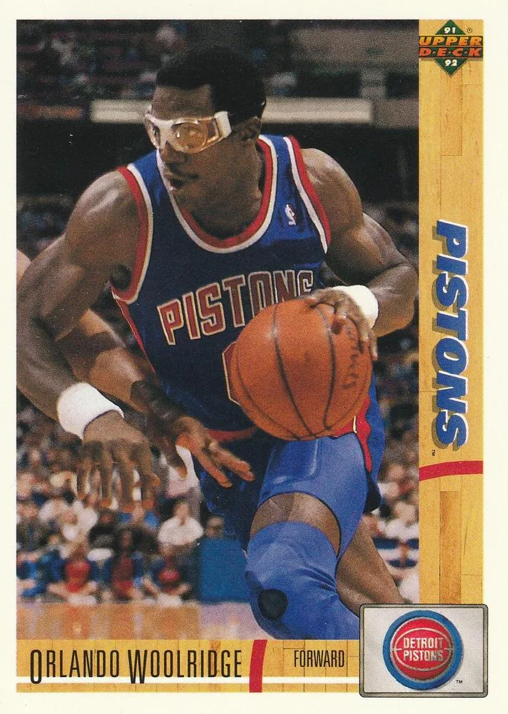 1991-92 Upper Deck Orlando Woolridge #406 card image