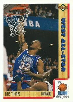 1991-92 Upper Deck Otis Thorpe ASListed #474 card image