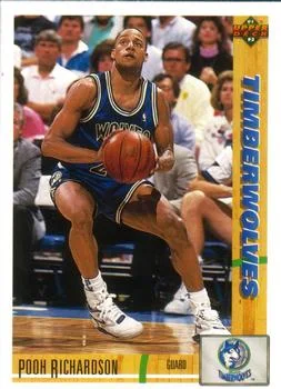 1991-92 Upper Deck Pooh Richardson #246 card image