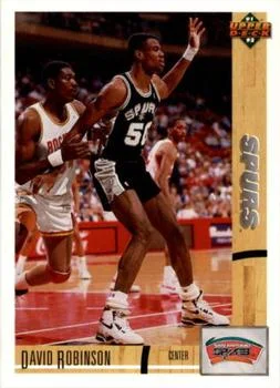 1991-92 Upper Deck David Robinson PROMO Promos #400 card image