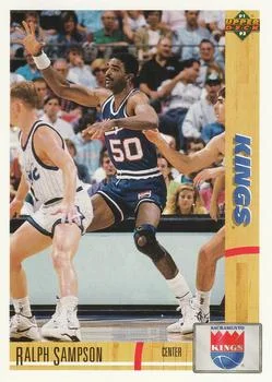 1991-92 Upper Deck Ralph Sampson #397 card image