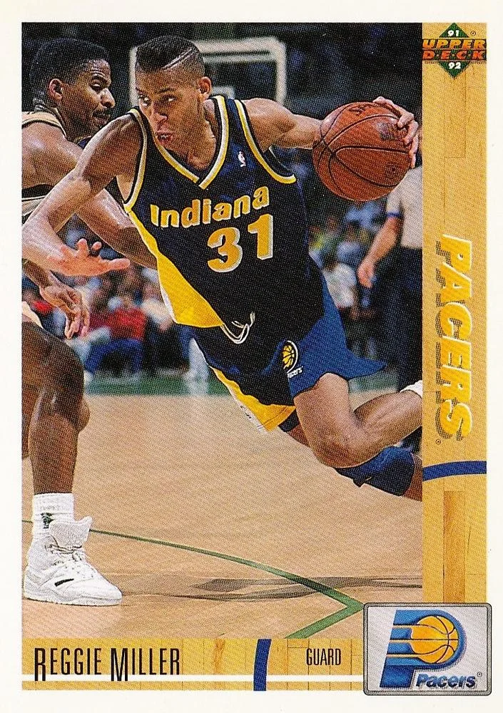 1991-92 Upper Deck Reggie Miller #256 card image